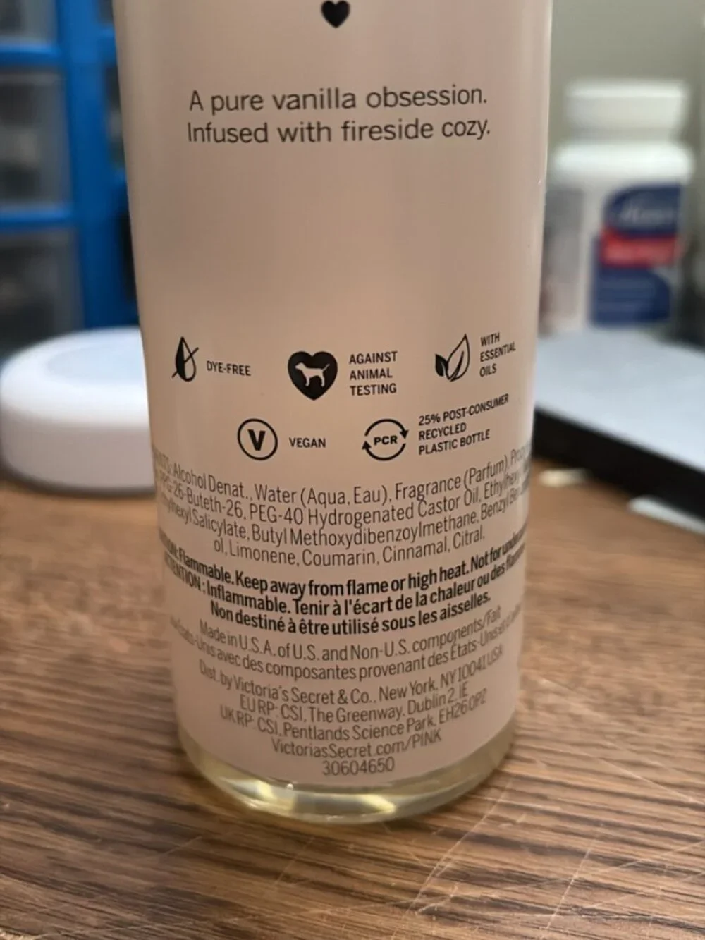 PINK We Fall Basic Vanilla Body Mist 8.4 fl oz